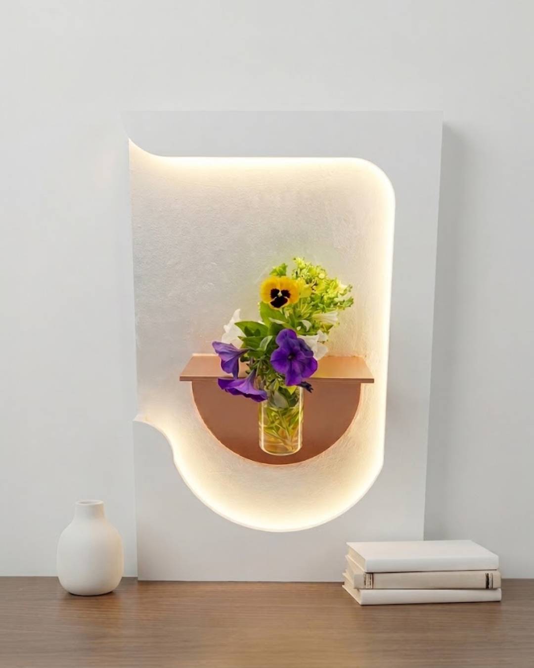 Tableau Lumineux "Aura" — Édition Florale